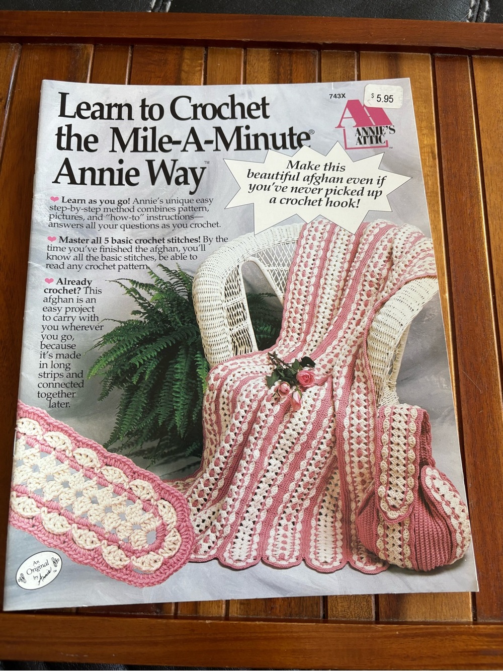 Learn to Crochet the Annie's Mile-A-Minute Way